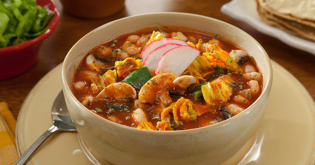 Pozole vegetariano