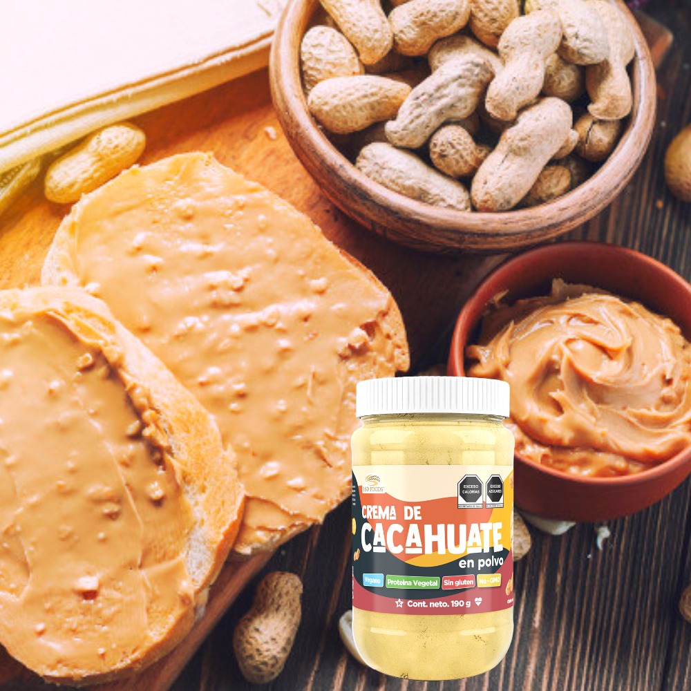 🥜 Crema de Cacahuate en polvo