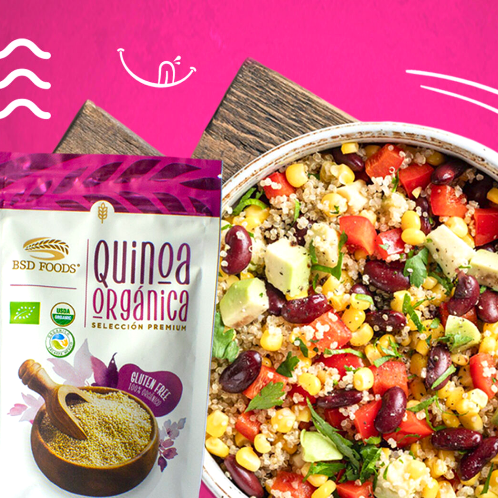 Paquete de 100pz Quinoa Orgánica